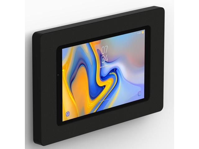 VidaMount Black Enclosure and Fixed VESA Slim Wall Mount [Bundle] compatible with Samsung Galaxy Tab A 10.5 (2018)