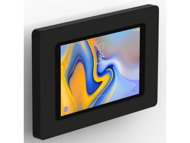 VidaMount Black Enclosure and Tilting VESA Slim Wall Mount [Bundle] compatible with Samsung Galaxy Tab A 10.5 (2018)