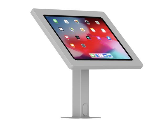 VidaMount Light Grey Enclosure and Rotating & Tilting Desk/Table Mount [Bundle] compatible with iPad Pro 12.9' (3rd Gen)