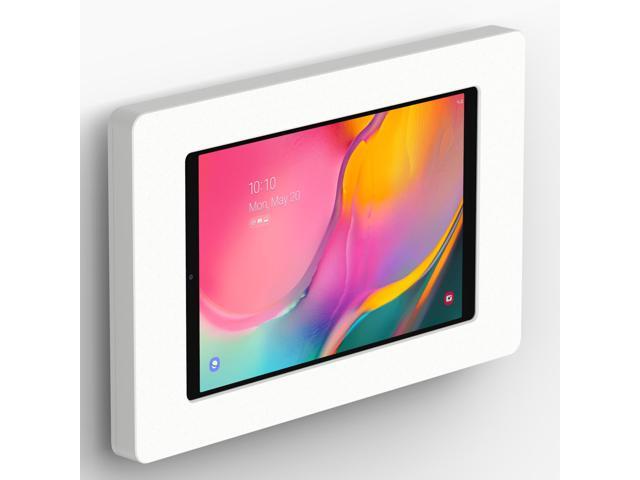 VidaMount White Enclosure and Fixed VESA Slim Wall Mount [Bundle] Samsung Galaxy Tab A 10.1 (2019)