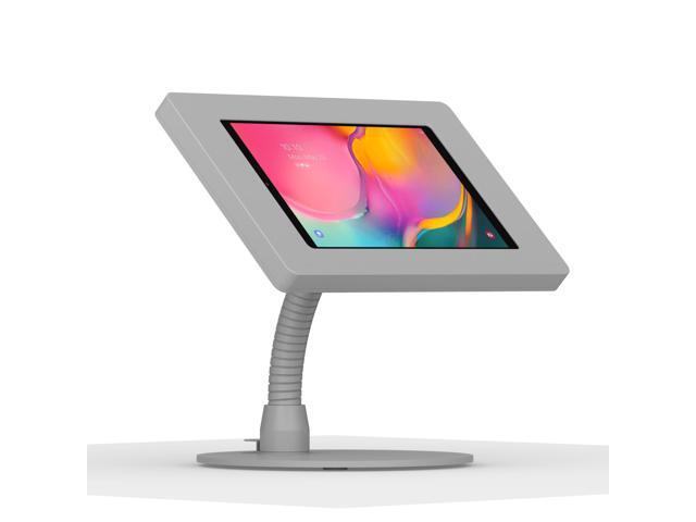 VidaMount Light Grey Enclosure and Portable Flexible Stand [Bundle] compatible with Samsung Galaxy Tab A 10.1 (2019)