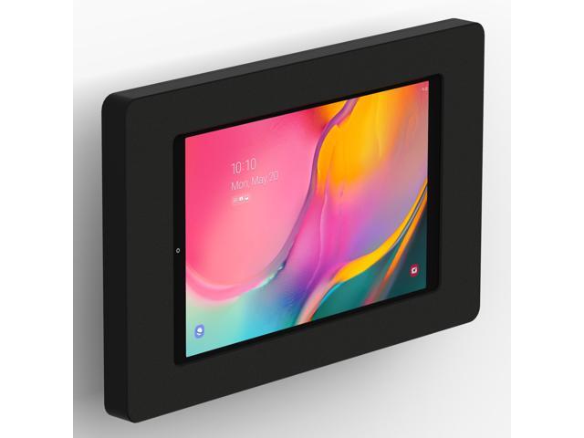 VidaMount Black Enclosure and Tilting VESA Slim Wall Mount [Bundle] compatible with Samsung Galaxy Tab A 10.1 (2019)
