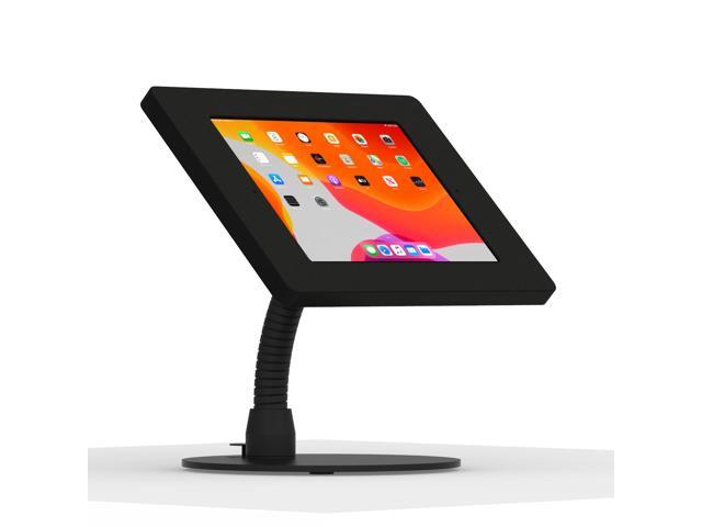 VidaMount Black Covered Home Button Enclosure and Portable Flexible Stand [Bundle] compatible with iPad 10.2' (7th, 8th & 9th Gen)