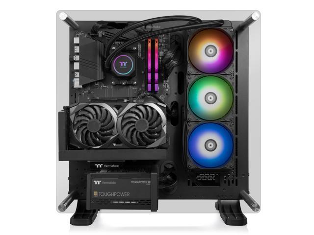 Thermaltake - Shadow i360T R4 Gaming Desktop - Intel Core i5-12600KF - 16GB RGB Memory - NVIDIA GeForce RTX 3060 Ti - 1TB NVMe M.2 - Black - image 5