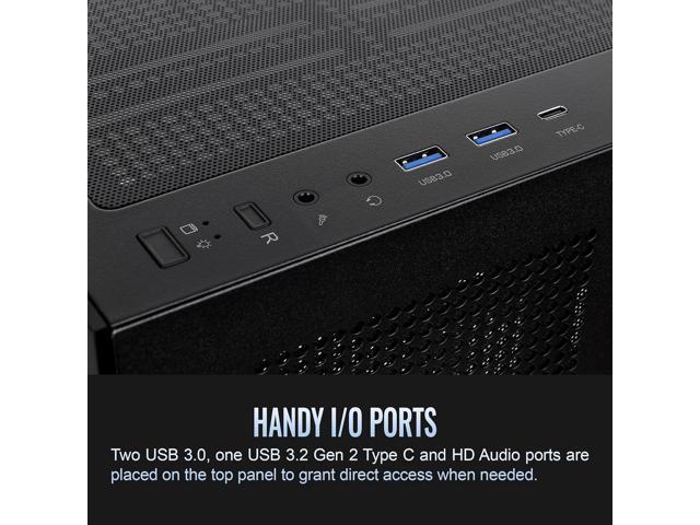 Thermaltake - View 270 Plus TG ARGB Mid Tower E-ATX PC Case - Black - image 7