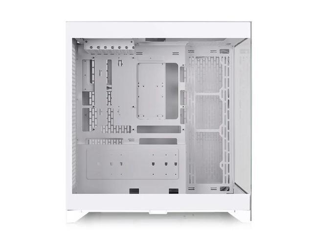 Thermaltake CTE E660 MX Snow Mid Tower E-ATX Case; Supports Hidden Connector MB, Versatile GPU Mounting with Included Riser Cable, Dual Front...