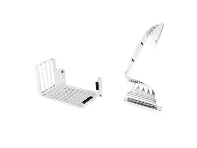 Thermaltake CTE E660 MX Snow Mid Tower E-ATX Case; Supports Hidden Connector MB, Versatile GPU Mounting with Included Riser Cable, Dual Front...