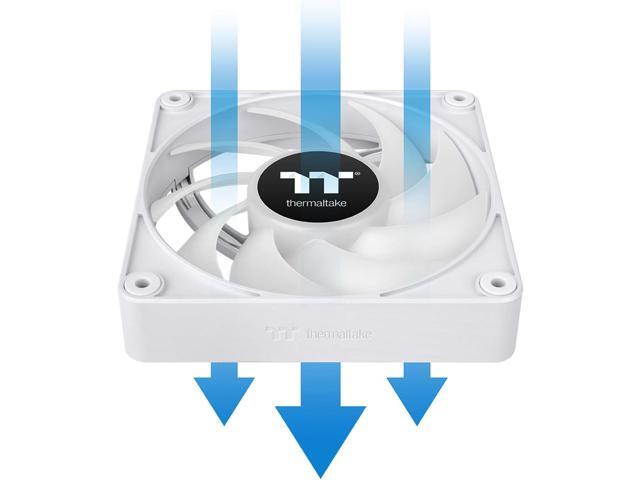 Thermaltake - CT120 EX ARGB Sync 120mm Computer Case Cooling Fan (3-Pack) - White - image 6