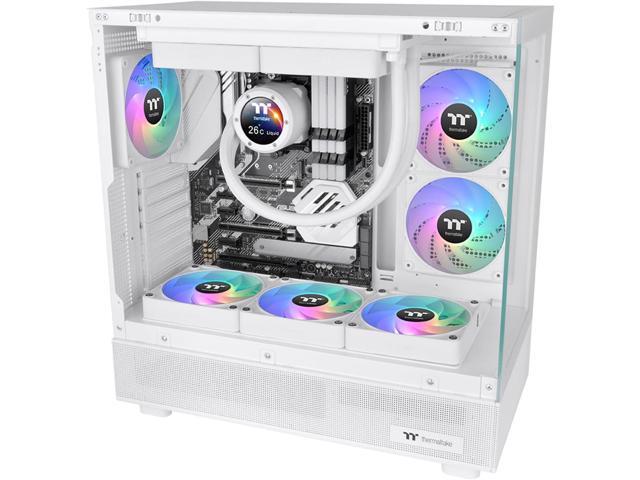Thermaltake - CT120 EX ARGB Sync 120mm Computer Case Cooling Fan (3-Pack) - White - image 7