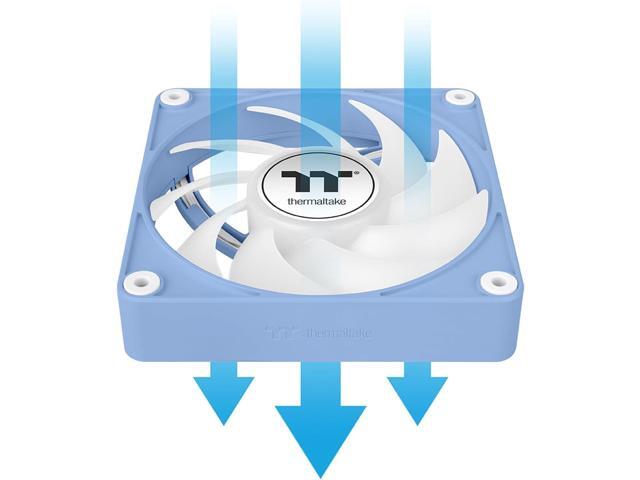 Thermaltake - CT120 EX ARGB Sync 120mm Computer Case Cooling Fan (3-Pack) - Hydrangea Blue - image 6