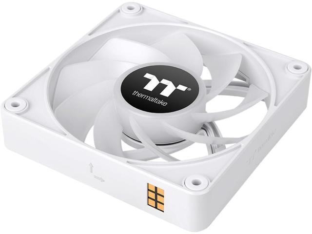 Thermaltake CT140 EX ARGB Reverse PC Cooling Fan White (3-Fan Pack), Magnetic Connection, 5V Motherboard Sync, 16.8 Million Colors 9 Addressable...