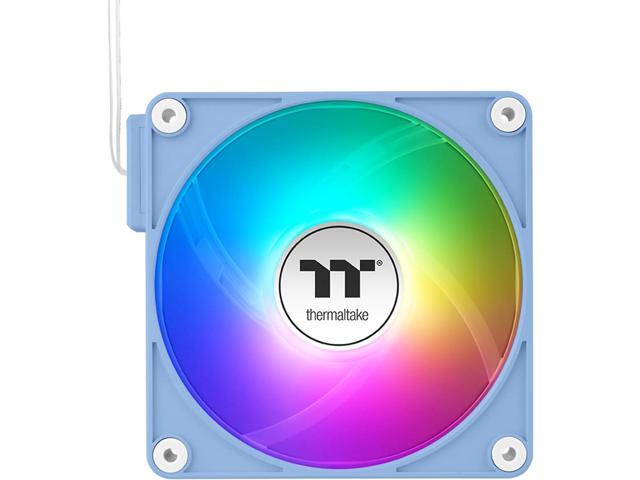 Thermaltake CT140 EX ARGB Reverse PC Cooling Fan HydrangeaBlue 3-Fan Pack, Magnetic Connection, 5V Motherboard Sync, 16.8 Million Colors 9...