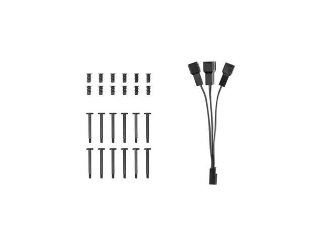 Thermaltake - LE120 ARGB Sync 120mm PWM Computer Case Cooling Fan (3-Pack) - Black - image 7