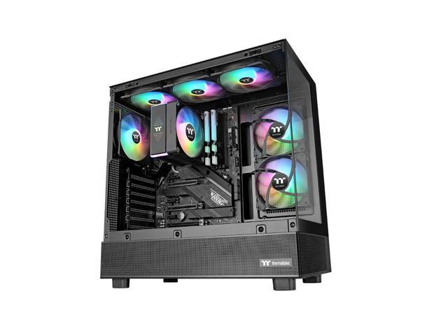 Thermaltake - LE120 ARGB Sync 120mm PWM Computer Case Cooling Fan (3-Pack) - Black - image 8