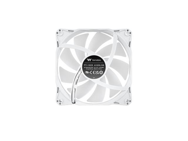 Thermaltake - LE120 ARGB Sync 120mm PWM Computer Case Cooling Fan (3-Pack) - Snow - image 5