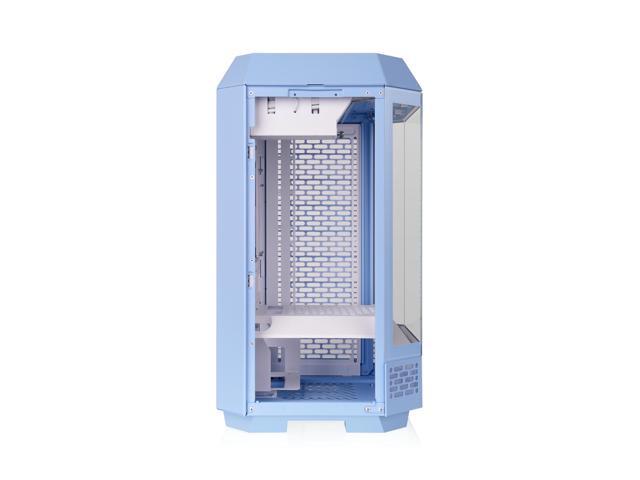 Thermaltake Tower 250 Hydrangea Blue Mini-ITX Mini Tower 2x120mm CT Fans Included, 360mm Radiator Support 360mm GPU Clearance Dual Chamber...