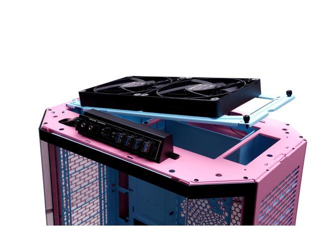 Thermaltake - The Tower 600 Mid Tower ATX PC Case - Bubble Pink - image 8