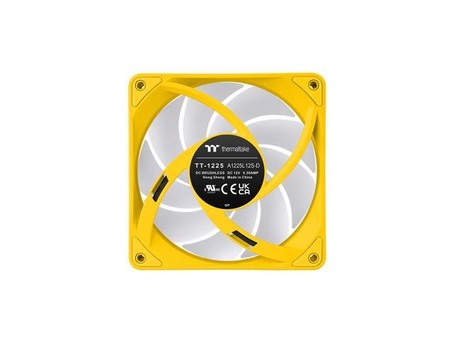 Thermaltake CT120 EX ARGB Sync PC Cooling Fan 3 Pack, PWM 500~2000 RPM, 5V Motherboard Sync, 16.8 Million Colors 9 LEDs, MagForce 2.0 Connectors,...