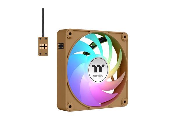 Thermaltake CT120 EX ARGB Sync PC Cooling Fan 3 Pack, PWM 500~2000 RPM, 5V Motherboard Sync, 16.8 Million Colors 9 LEDs, MagForce 2.0 Connectors,...