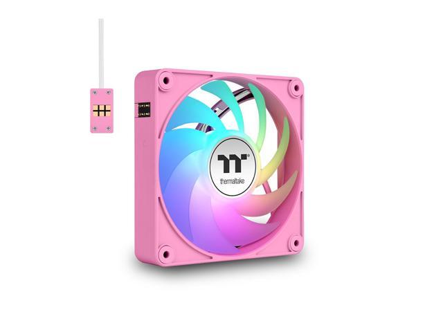 Thermaltake - CT120 EX ARGB Sync 120mm Computer Case Cooling Fan (3-Pack) - Bubble Pink - image 3