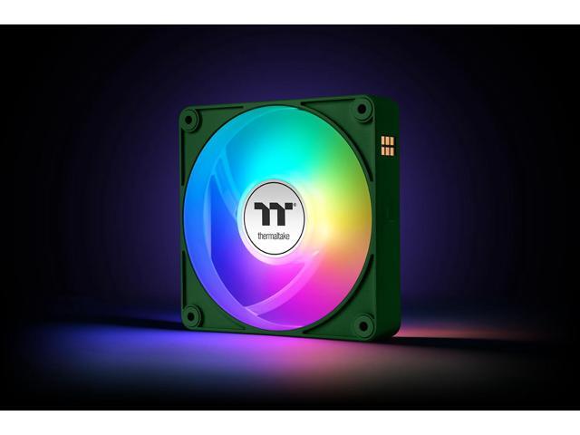 Thermaltake - CT120 EX ARGB Sync 120mm Computer Case Cooling Fan (3-Pack - Racing Green - image 7