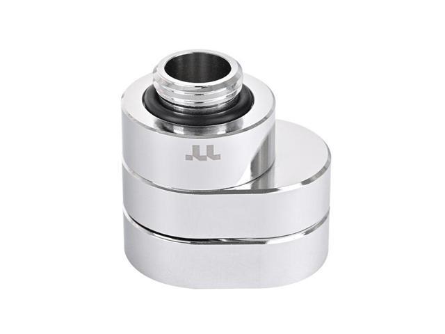 Thermaltake Pacific F-Pro 360° Degree Rotary Offset Chrome G 1/4 Thread DIY LCS Fitting CL-W437-CU00SL-A