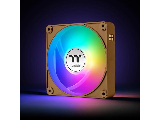 Thermaltake CT120 EX Reverse ARGB Sync PC Cooling Fan 3 Pack, 500~2000 RPM, 5V Mobo Sync, 16.8 Million Colors 9 LEDs, MagForce 2.0 Connectors,...