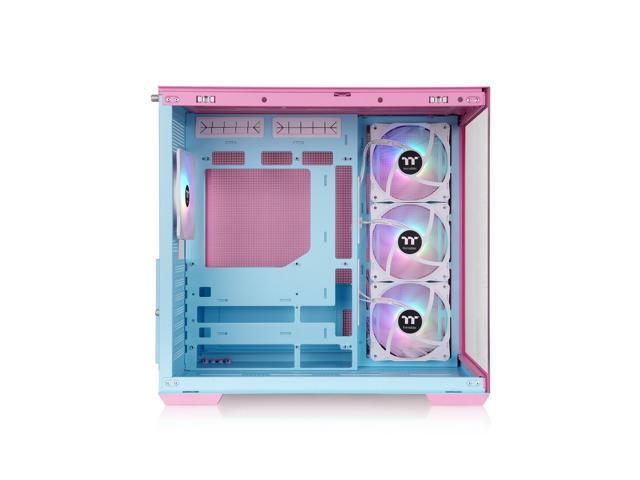 Thermaltake - View 380 TG ARGB ATX Mid-Tower PC Case - Bubble Pink - image 3