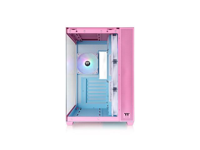 Thermaltake - View 380 TG ARGB ATX Mid-Tower PC Case - Bubble Pink - image 5