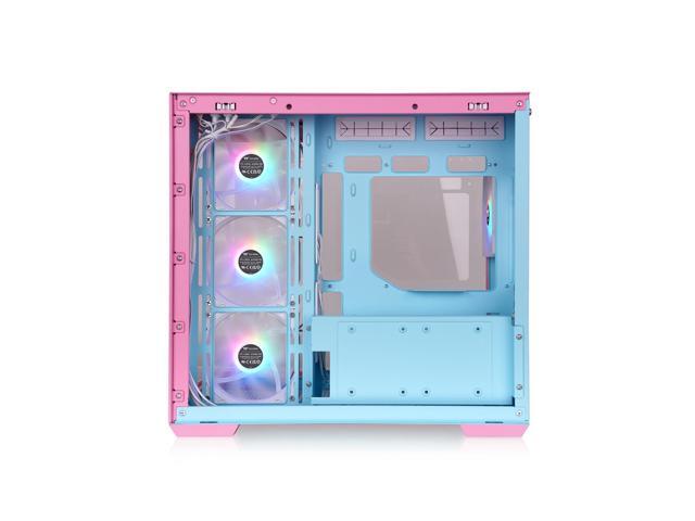 Thermaltake - View 380 TG ARGB ATX Mid-Tower PC Case - Bubble Pink - image 4