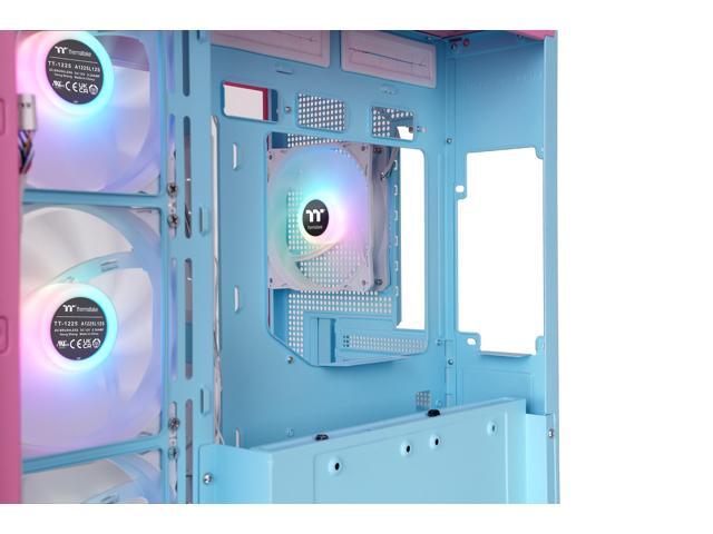Thermaltake - View 380 TG ARGB ATX Mid-Tower PC Case - Bubble Pink - image 8