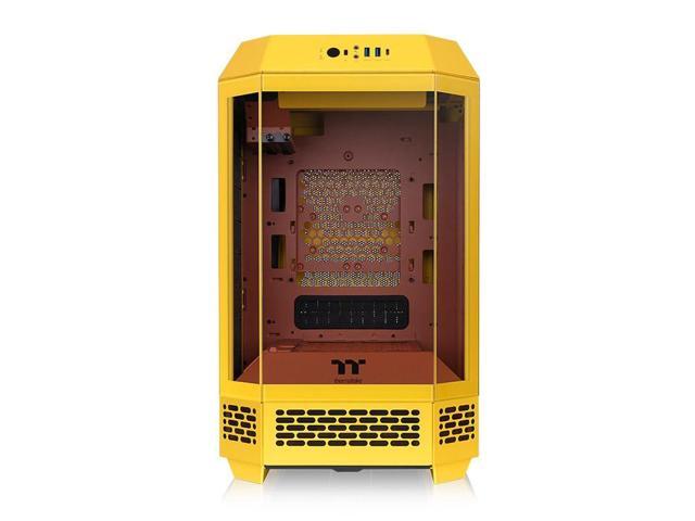 Thermaltake Tower 250 mITX Mini Tower; 2x120mm CT Fans Included; 360mm Radiator Support; 360mm GPU Clearance; Dual Chamber; Butter Caramel;...