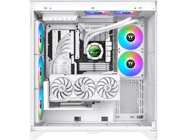 Thermaltake TH240 V2 Ultra EX ARGB AIO Cooler/Snow/Water Block 2.1' LCD/Fan 120 * 2/Magnetic Quick Connection/MB ARGB Sync Control/LCD Software...