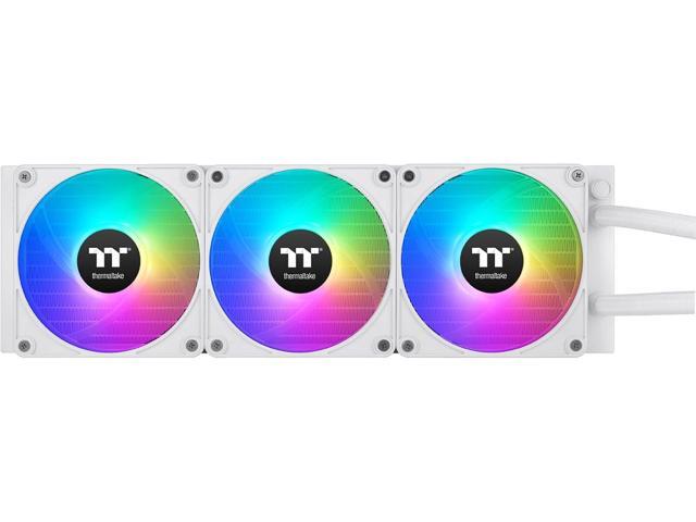 Thermaltake TH420 V2 Ultra EX ARGB AIO Cooler/Snow/Water Block 2.1' LCD/Fan 140 * 3/Magnetic Quick Connection/MB ARGB Sync Control/LCD Software...