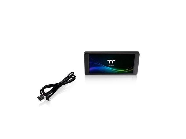 Thermaltake 6.0 Inch LCD Screen Kit; 1480x720p; TTRGBPlus 3.0 Supported; Type-C to USB (9-Pin); Standalone; Black; AC-079-OO1NAN-A1