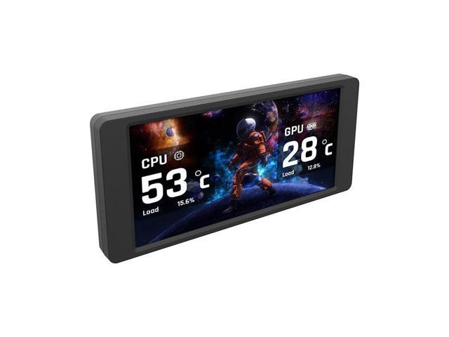 Thermaltake 6.0 Inch LCD Screen Kit; 1480x720p; TTRGBPlus 3.0 Supported; Type-C to USB (9-Pin); Standalone; Black; AC-079-OO1NAN-A1