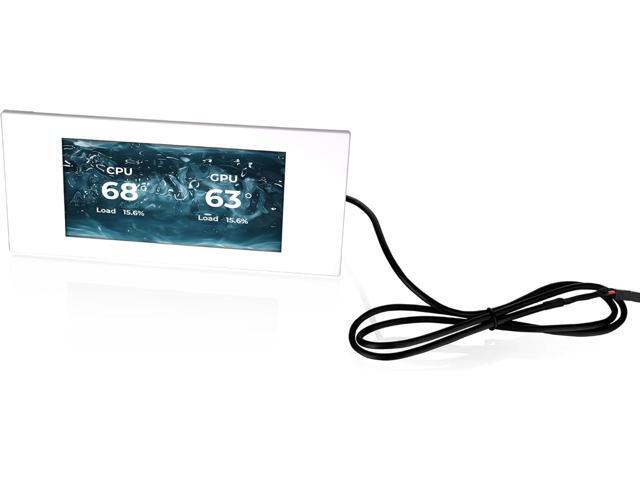 Thermaltake View 600 TG 6.0 Inch LCD Screen Panel Kit; LCD and Panel; 1480x720p; TTRGBPlus 3.0 Supported; Type-C to USB (9-Pin); White;...