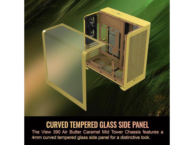 Thermaltake View 390 Air; Mid Tower; 2x120mm CT Fans Included; 360mm Radiator Support; 420mm GPU Clearance; Hidden Connector Support; Rotatable...