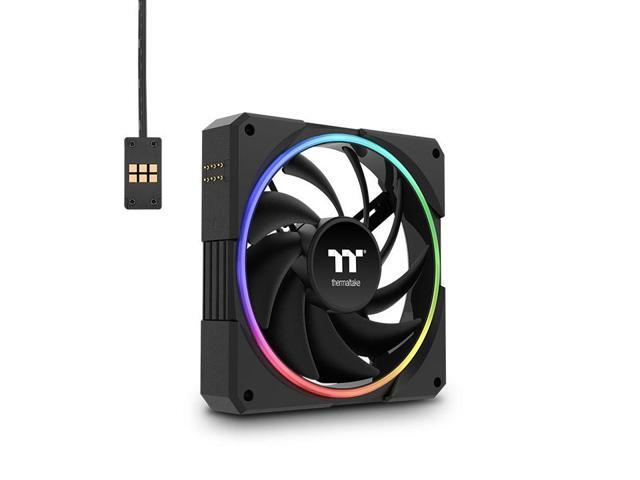 Thermaltake TS120 EX RGB 120mm; Embedded Temperature Sensor; PWM 500~2000 RPM; MagForce 2.0; Airflow 56.01 CFM; Hydraulic Bearing; TT RGB Plus 3.0;...