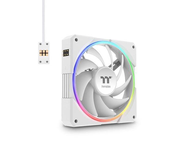 Thermaltake TS120 EX RGB 120mm; Embedded Temperature Sensor; PWM 500~2000 RPM; MagForce 2.0; Airflow 56.01 CFM; Hydraulic Bearing; TT RGB Plus 3.0;.