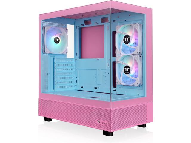 Thermaltake View 270 Plus SR TG ARGB; Mid Tower Chassis; 1xSF240 ARGB PWM Reverse Fan 1xSF120 ARGB PWM Fan; 360mm Radiator Support; 420mm GPU... Case