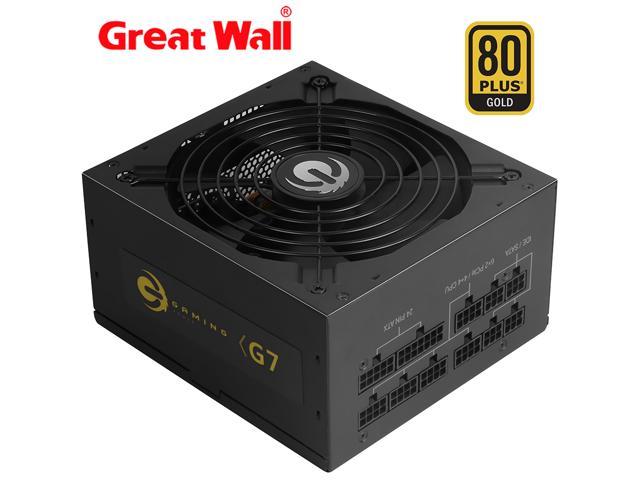 Great Wall 750W Power Supply 80plus Gold ATX 12V 140mm Mute Fan PSU Unit Active PFC Gaming Source Computer Power Supplies for PC G7