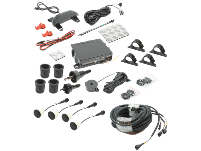 Rostra 250-1903-BZTRK Rear Bumper Parking Assistance System - Trucks