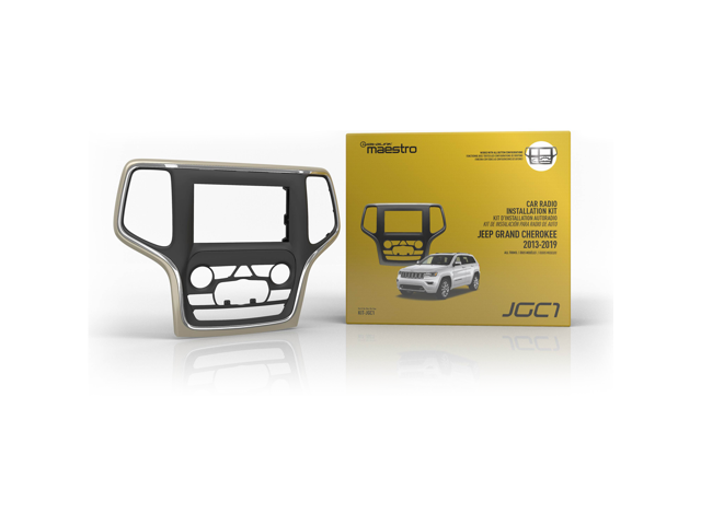 Maestro - Dash Kit for Select 2014-2020 Jeep Cherokee Vehicles - Black - image 12