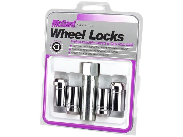 McGard 25115 Chrome Tuner Style Cone Seat Wheel Lock Set (M14 x 1.5)