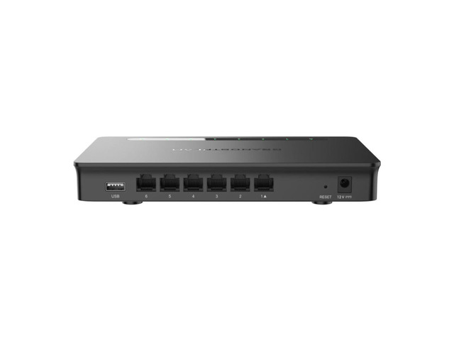 Grandstream Multi-WAN Gigabit VPN Wired Router, 6 x GigE GWN7001