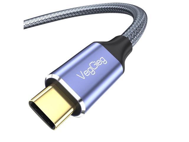 VegGieg - V-Z625-6.6FT/2M USB C to HDMI Cable 4K - Anti-Interference Gold-Plated Plugs - Thunderbolt 3 & 4 Compatible for iPhone 15...