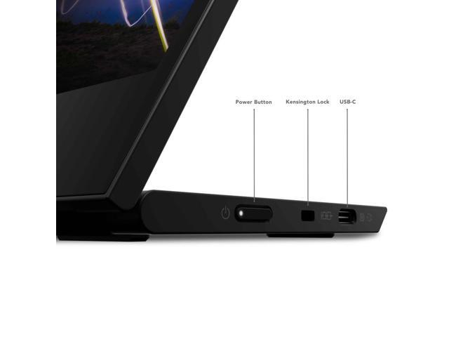 Lenovo ThinkVision M15 15.6' Full HD WLED LCD Monitor - 16:9 - Raven Black