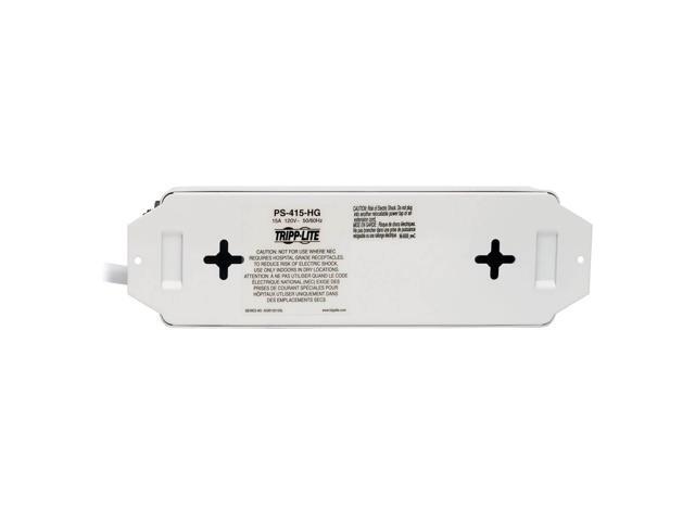 Tripp Lite Safe-IT Hospital-Grade Power Strip, 4 Hospital-Grade Green-Dot Outlets, UL 1363 Compliant, 15 Foot / 4.57M Cord, Life Limited...
