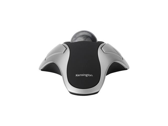 Kensington Orbit Optical Trackball Mouse, USB 2.0, Left/Right Hand Use, Black/Silver